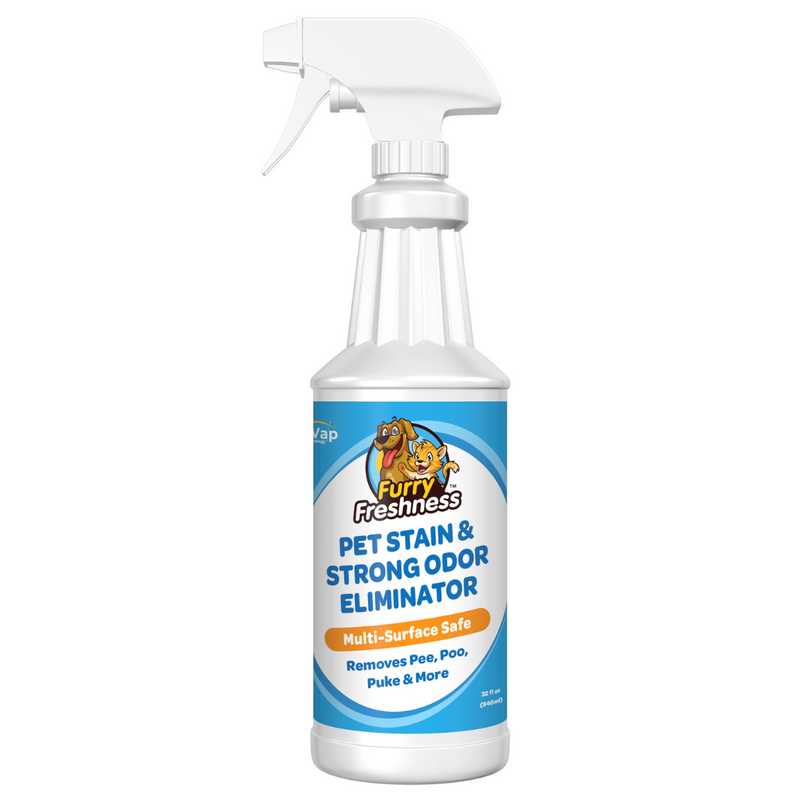 FurryFreshness Premium Stain And Smell Remover For Dogs And Cats Furryfreshness premium stain and smell remover for dogs and cats