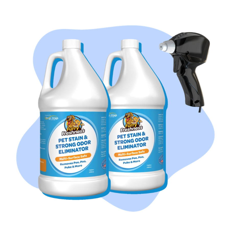 Special 2 Gallons & Auto Sprayer Bundle - FurryFreshness Premium Stain and  Smell Remover