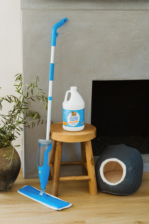 Marvelous Mop - Hardwood Spray Mop - FurryFreshness Premium Stain