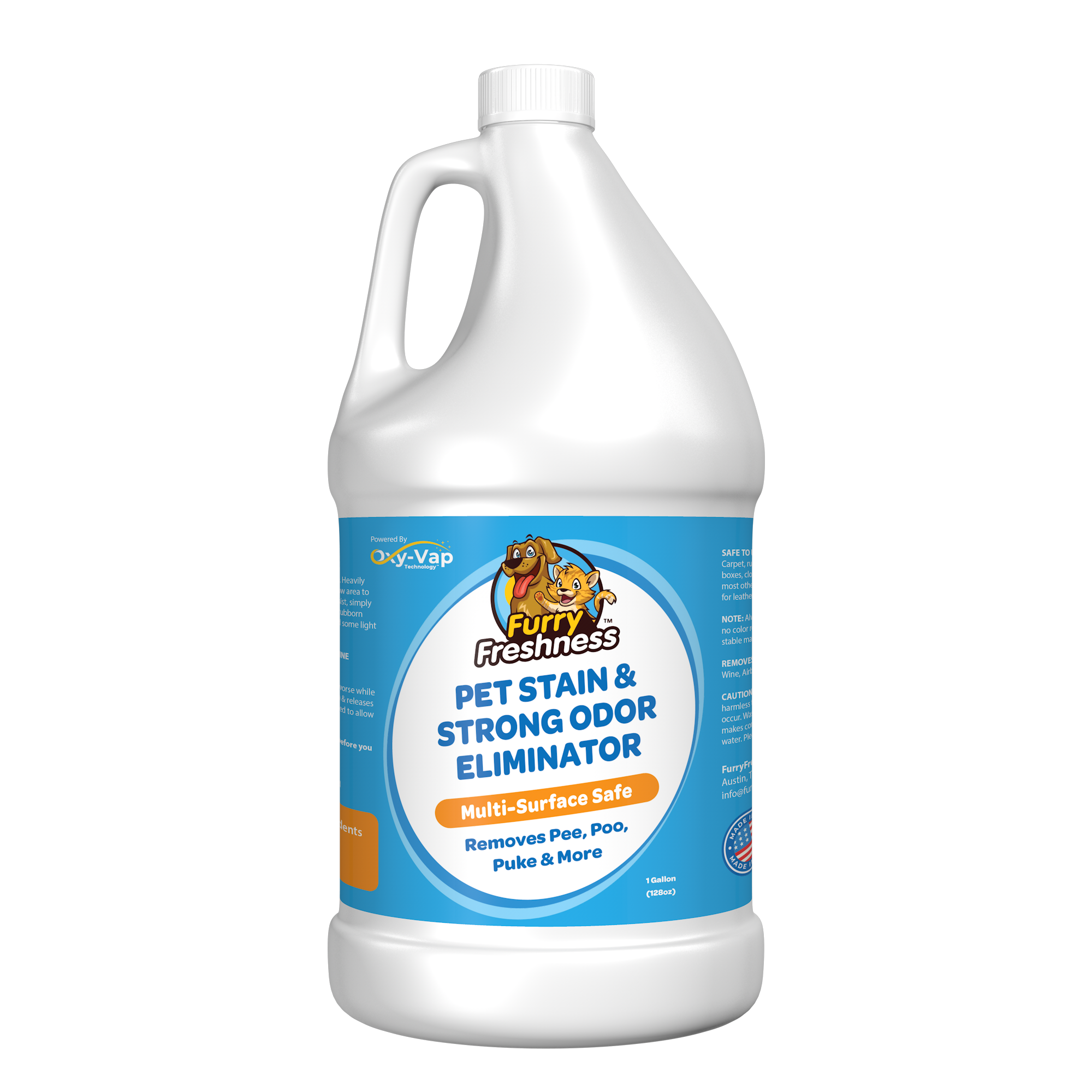 FurryFreshness Pet Stain Odor Remover Gallon