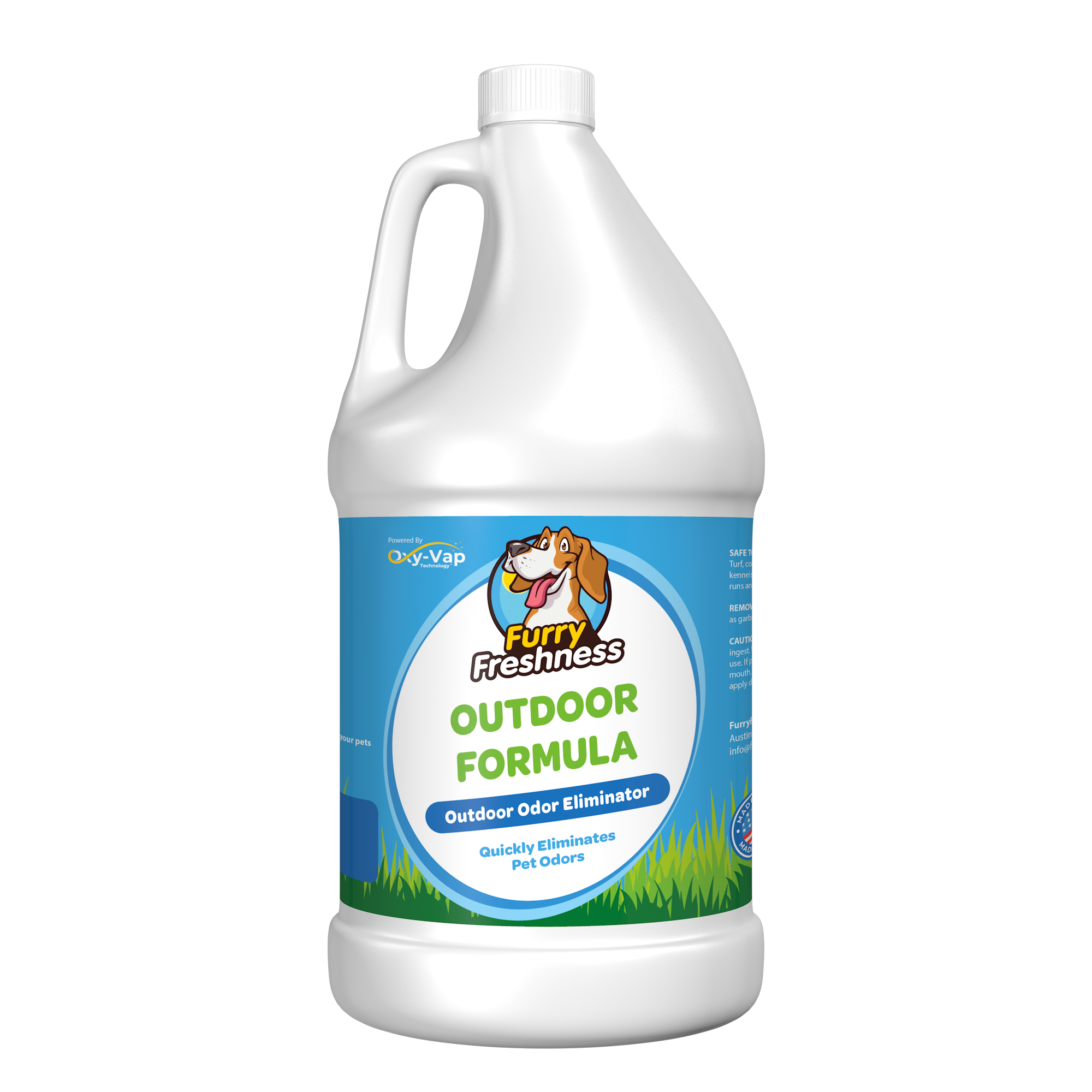 New! Outdoor & Turf Stain & Odor Eliminator - FurryFreshness Premium Stain and Smell Remover New! Outdoor & Turf Stain & Odor Eliminator - FurryFreshness Premium Stain and Smell Remover