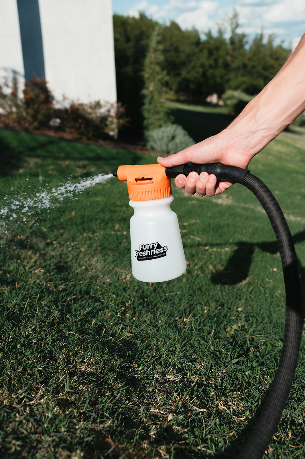 use garden sprayer for stain New! Outdoor & Turf Stain & Odor Eliminator